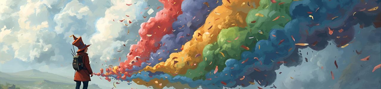 The Wizard Who Sneezed Rainbows