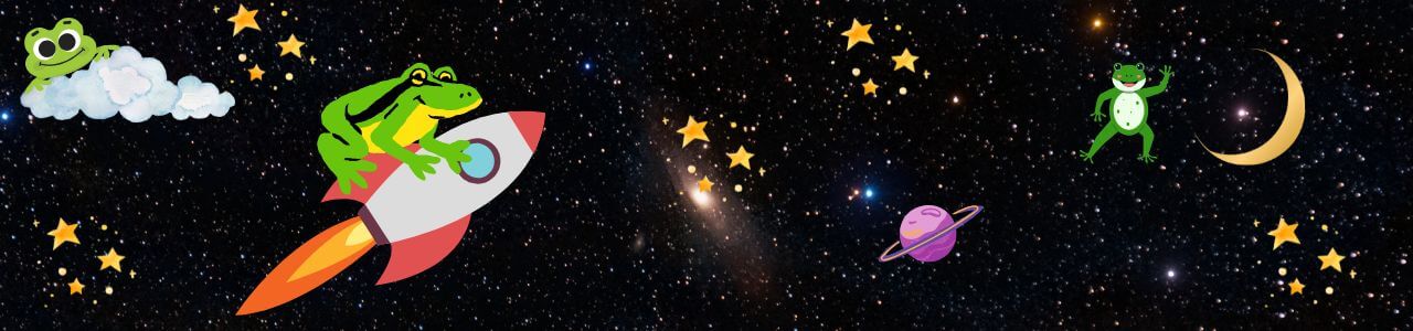 Froggie Flew to the Moon