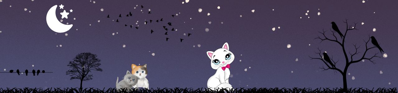 Milo Kitten and the Moon Ladder